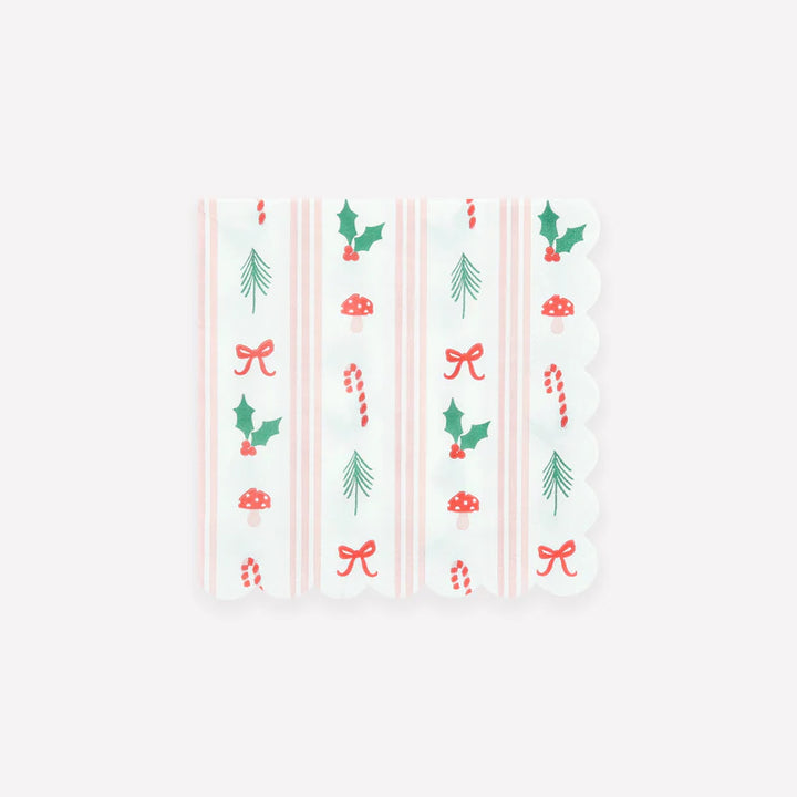 Festive Icon Stripe Tableware