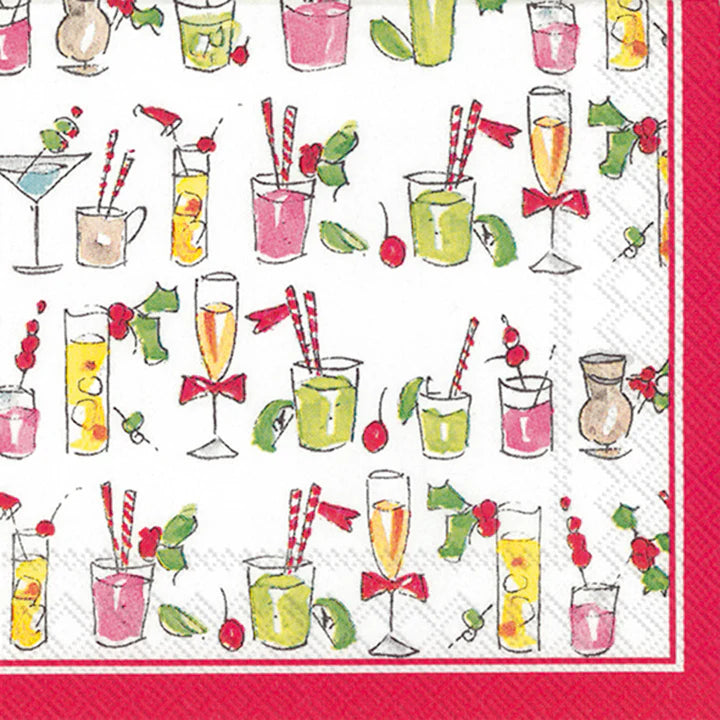 Holiday Cocktail Napkins