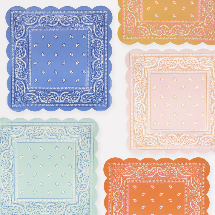 Western Bandana Tableware
