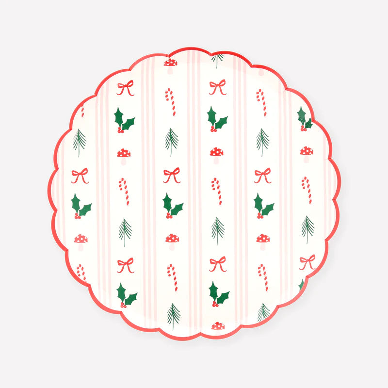 Festive Icon Stripe Tableware