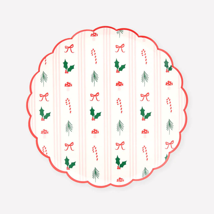Festive Icon Stripe Tableware