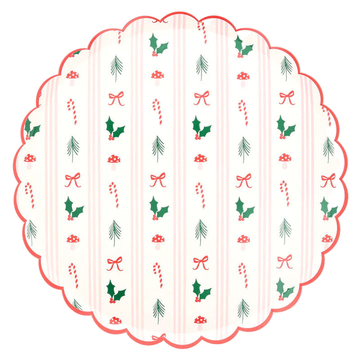 Festive Icon Stripe Tableware