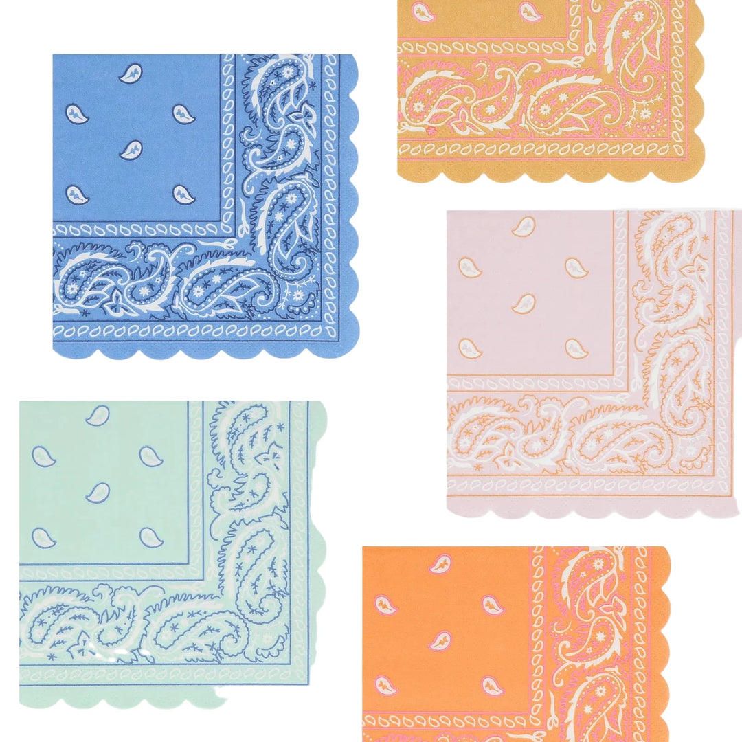 Western Bandana Tableware