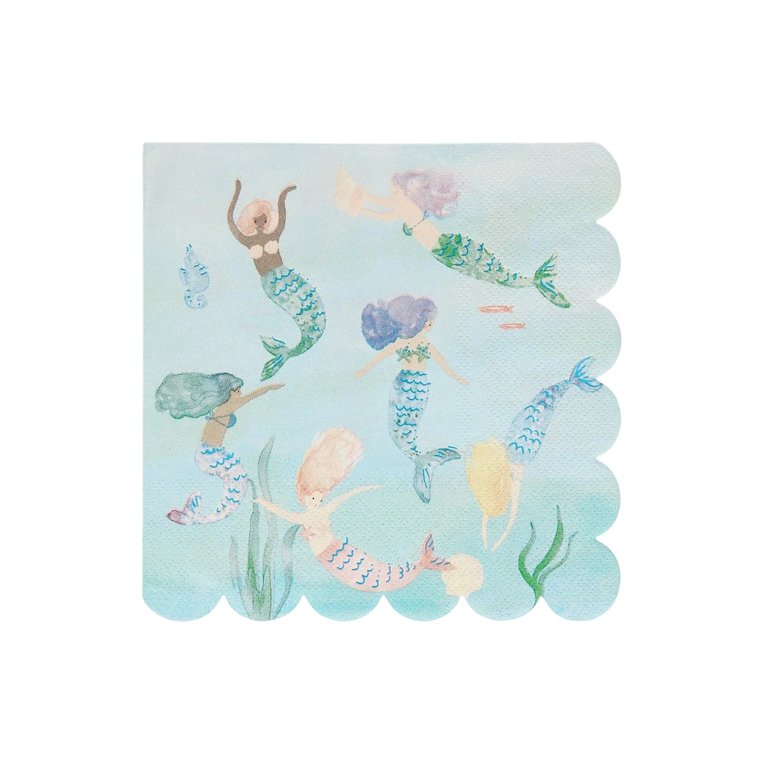 Mermaids Swimming Tableware