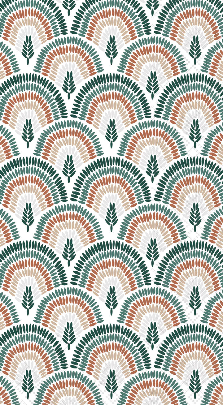 Fall Rainbow Napkins