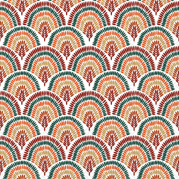 Fall Rainbow Napkins