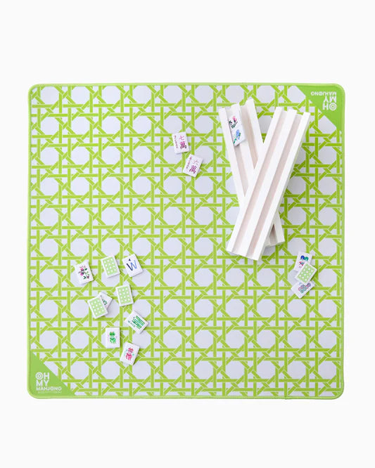 Fresh, vibrant, and effortlessly cool, the Green Mini Cane Mat (smaller than our standard size) delivers a lively pop of color paired with a clean, classic pattern. The caning-inspired design adds subtle texture, making it a perfect everyday mat that feels both simple and elevated.

Whether you&