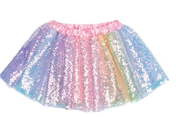 Ombre Sequins Skirt