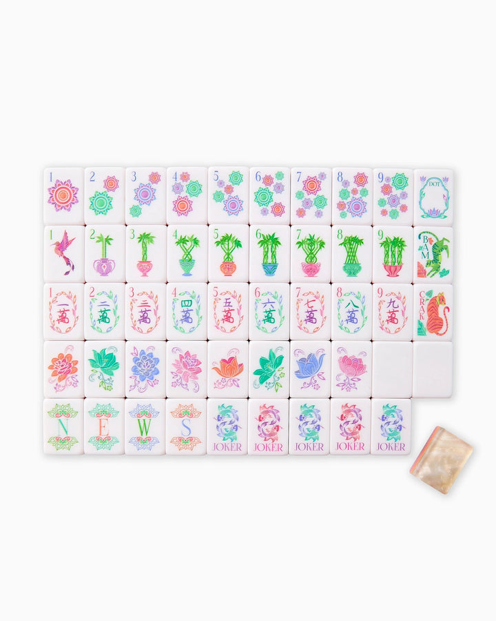 Pearlescent Mahjong Tiles by Oh my Mahjong