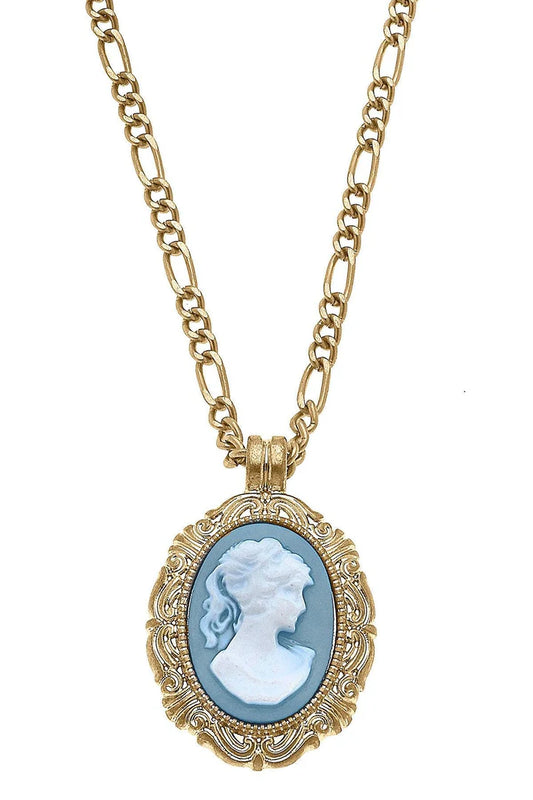 Preston Cameo Pendant Necklace