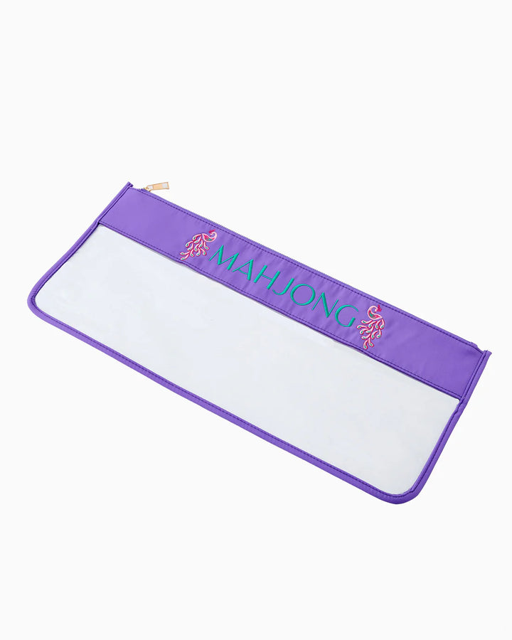 Oh My Mahjong Stitched Bag - Pickering Boxwood