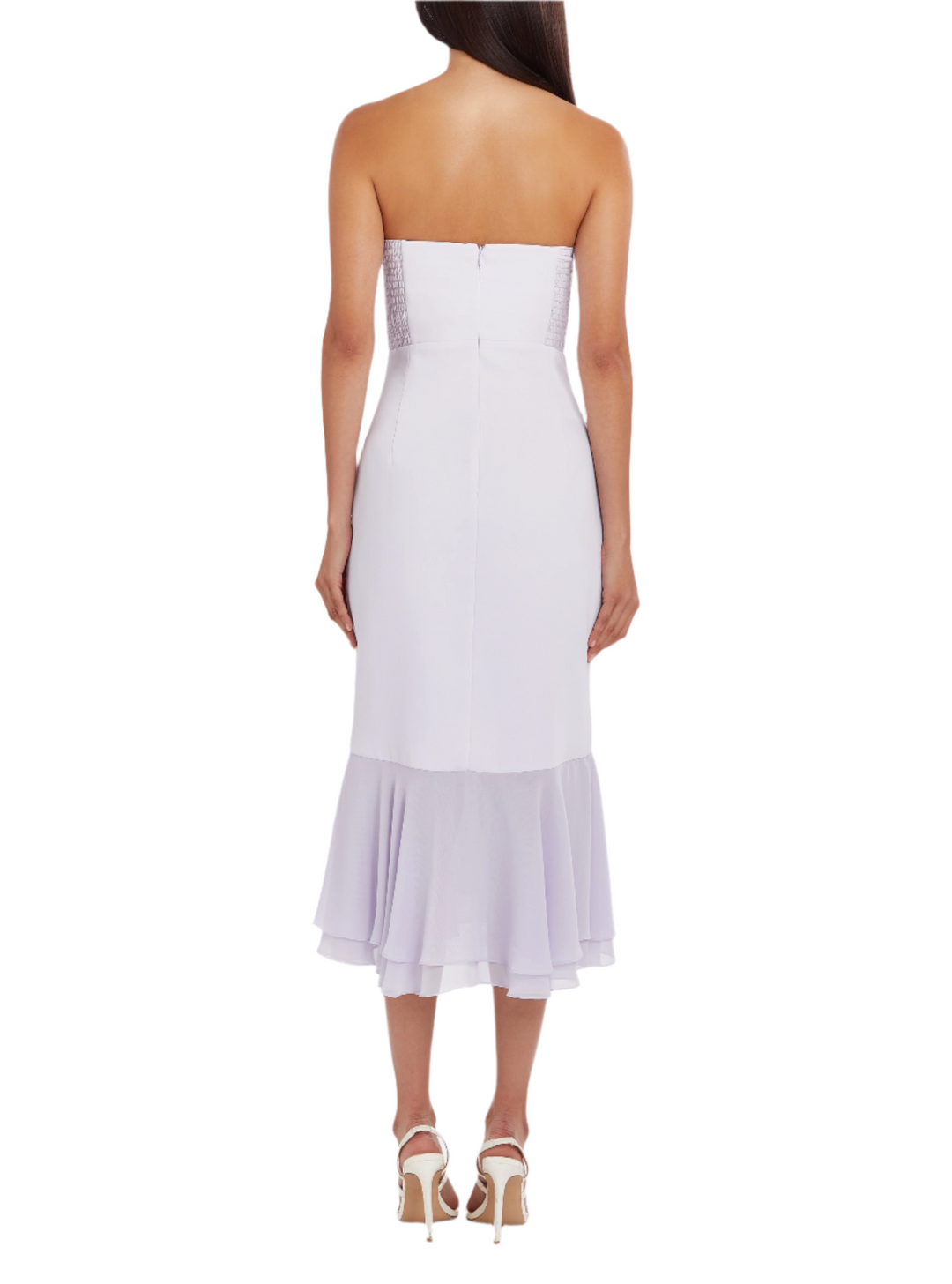 Jackie Dress in Feather by Amanda Uprichard