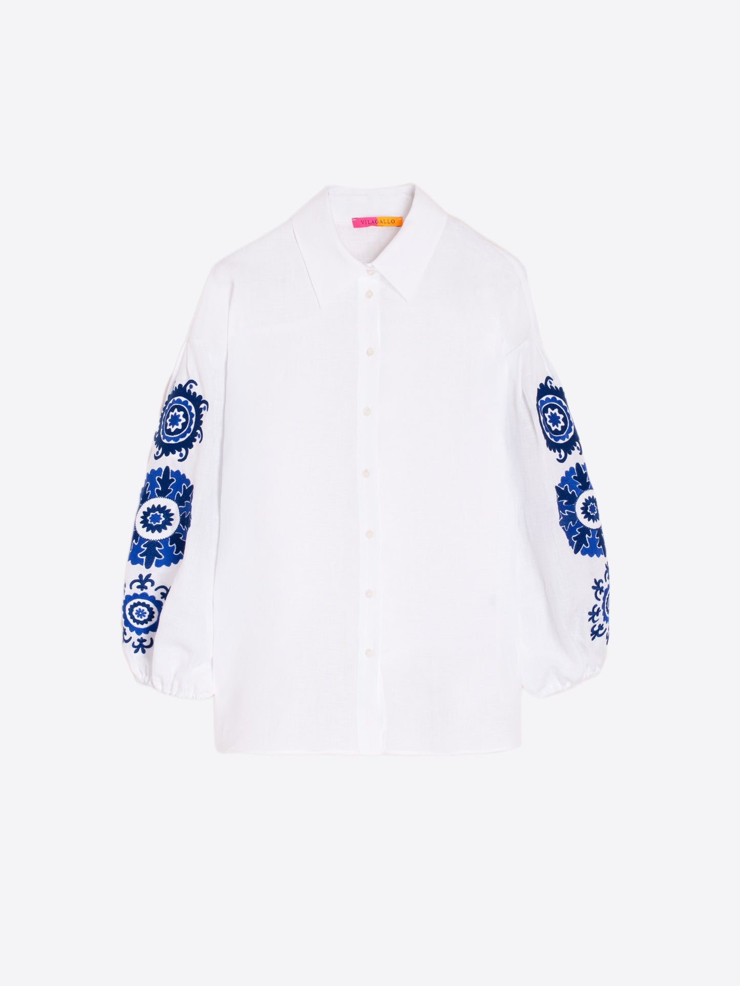 Manga Shirt in Blanco by Vilagallo