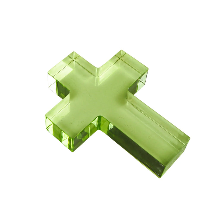 Anne Neilson Small Acrylic Cross Weight