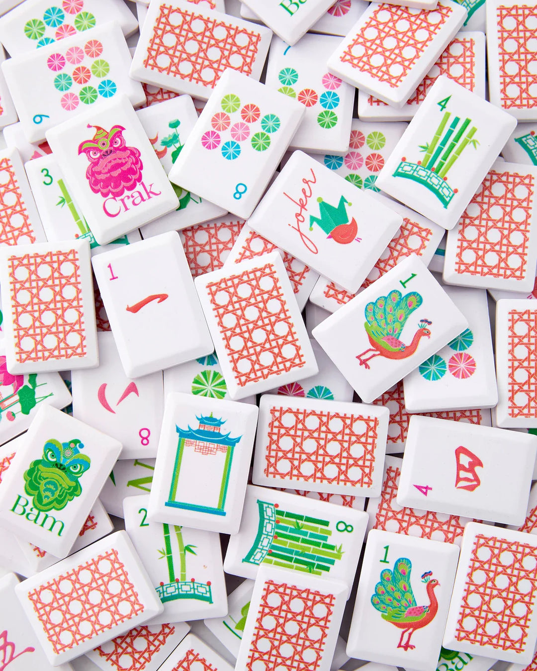 Sunburst Debutante Tile Set by Oh My Mahjong