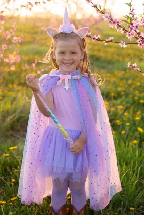 Rainbow Unicorn Cape and Headband