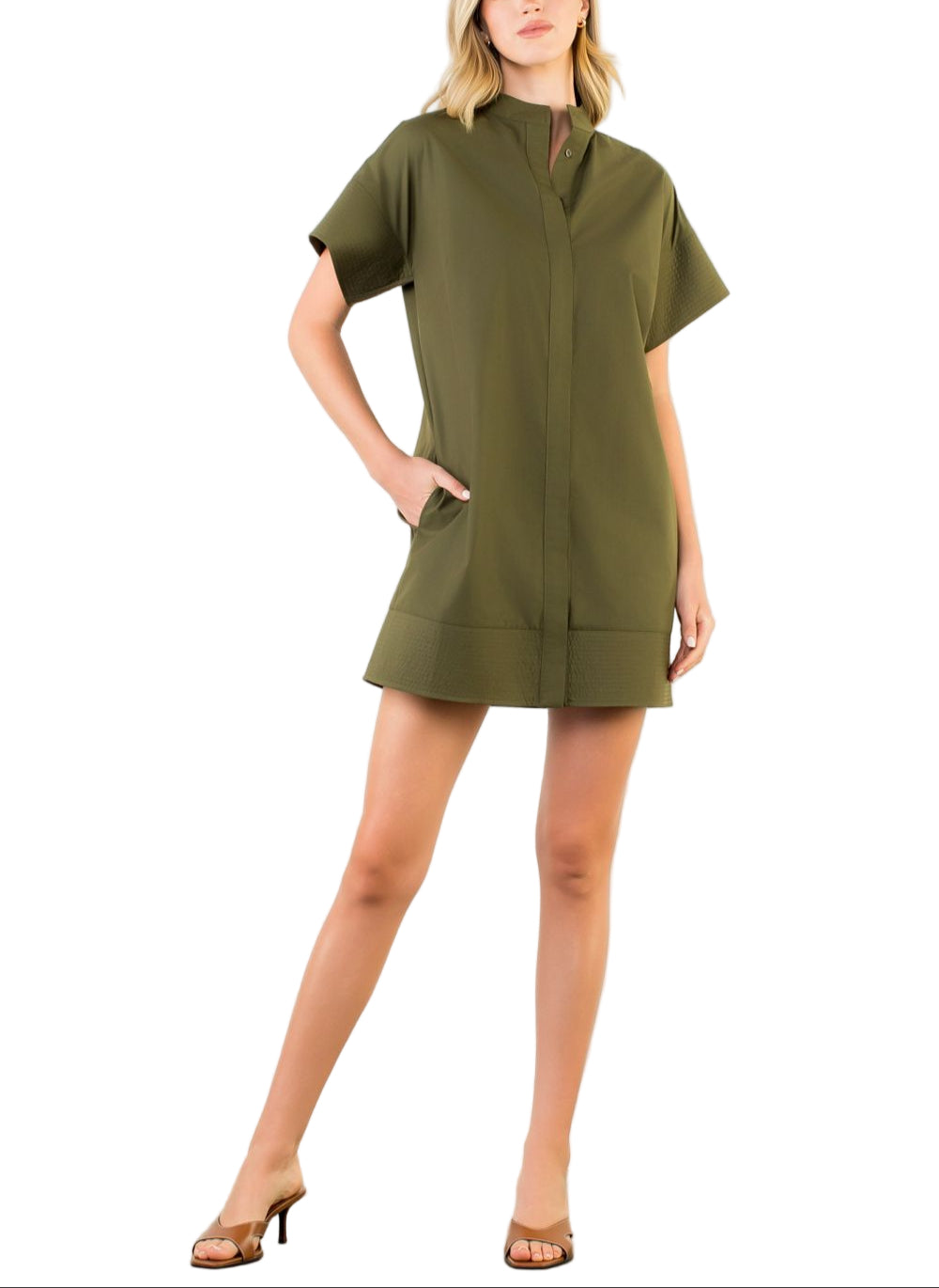 Turn heads in the Aurora Short Sleeve Dress in Black—your new go-to for effortless style. With its sleek silhouette and comfy short sleeves, it’s perfect for everything from casual brunches to nighttime adventures. Playful yet polished, this dress will keep you feeling fabulous all day long.