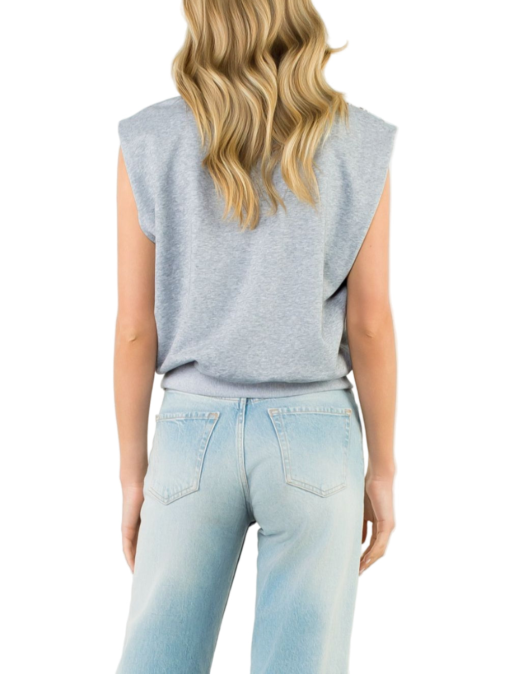 Camila Sleeveless Top huh