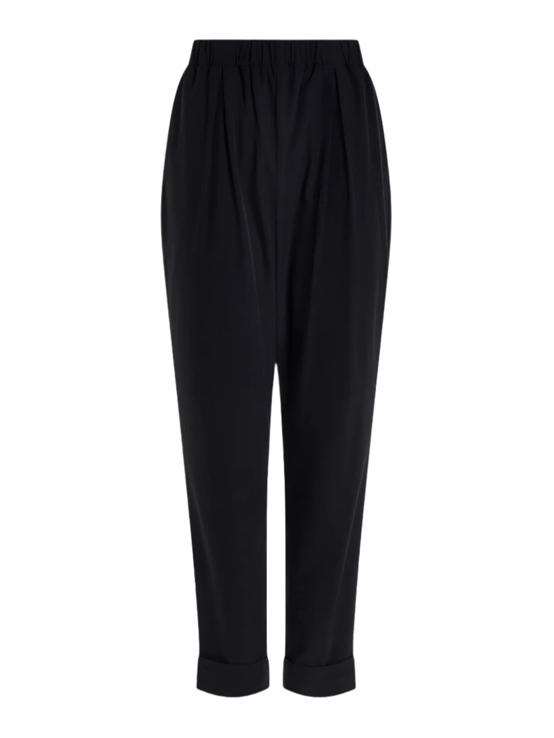 The Alana pants are cut to a slim, tapered fit with an elasticated waistband and turn-up cuffs. Crafted from our Soft Stretch Woven fabric, they offer all-day comfort and a lightweight feel, making them a go-to for any occasion.