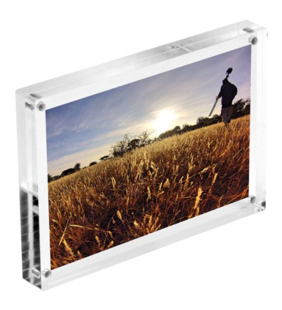 Acrylic Magnetic Picture Frames - Pickering Boxwood