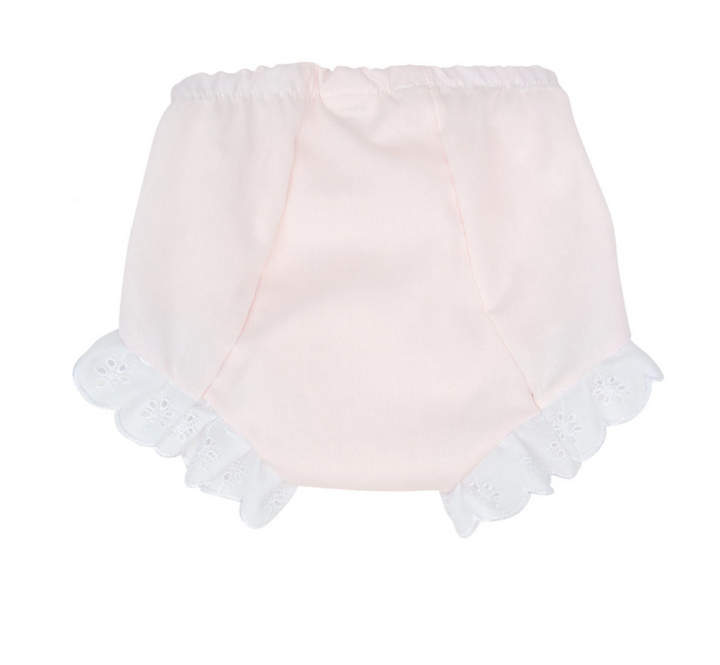 pink batiste diaper cover