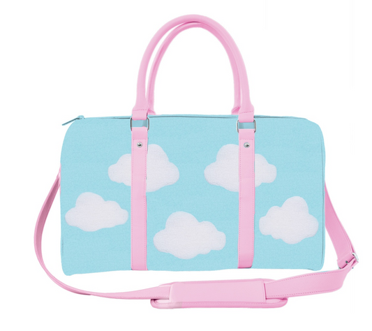 Cheerful Clouds Duffle Bag
