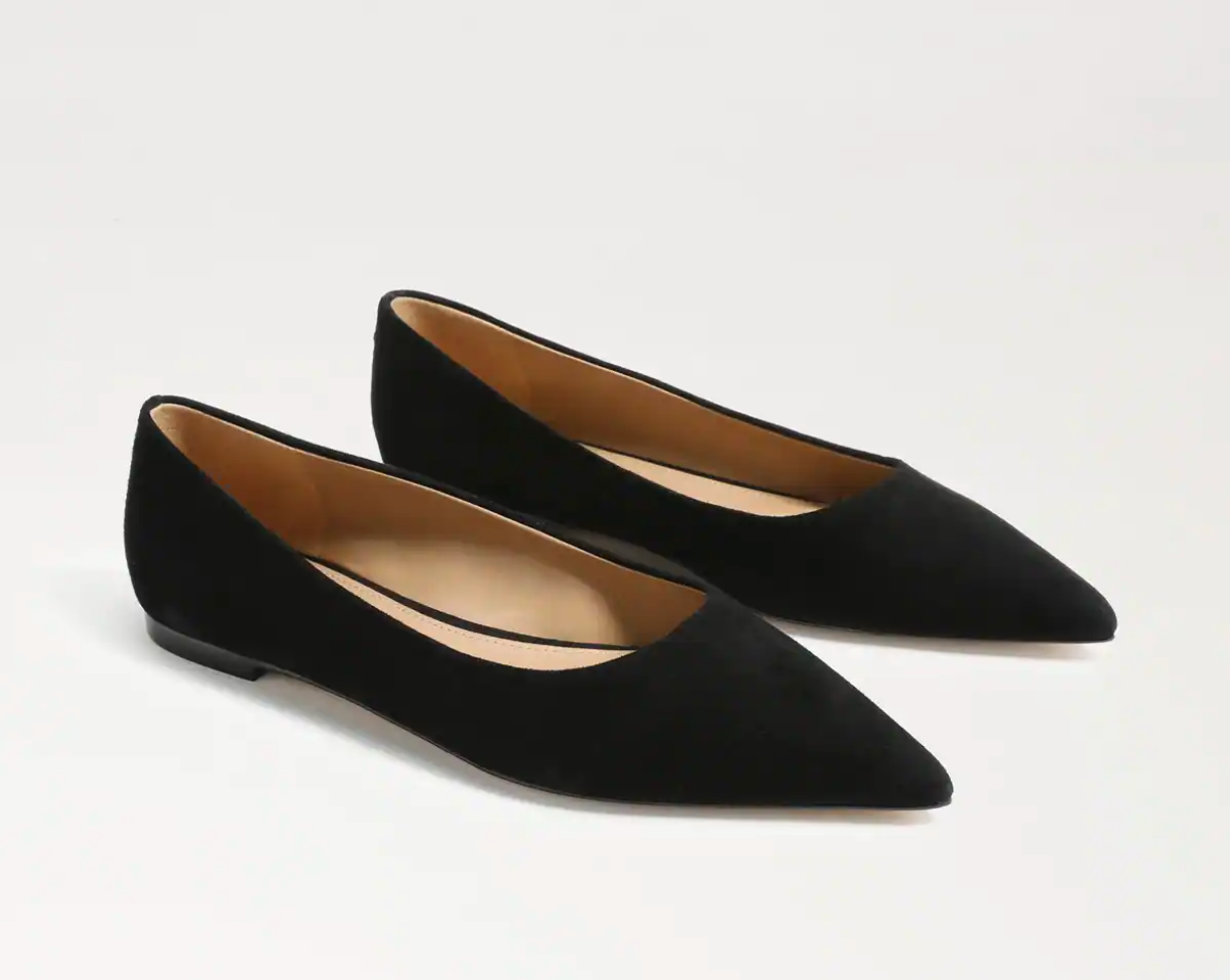 Suede Wanda Flat