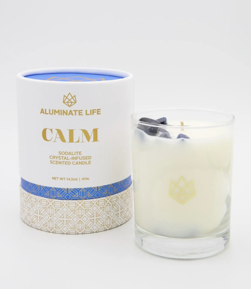 Aluminate Life Glass Candles