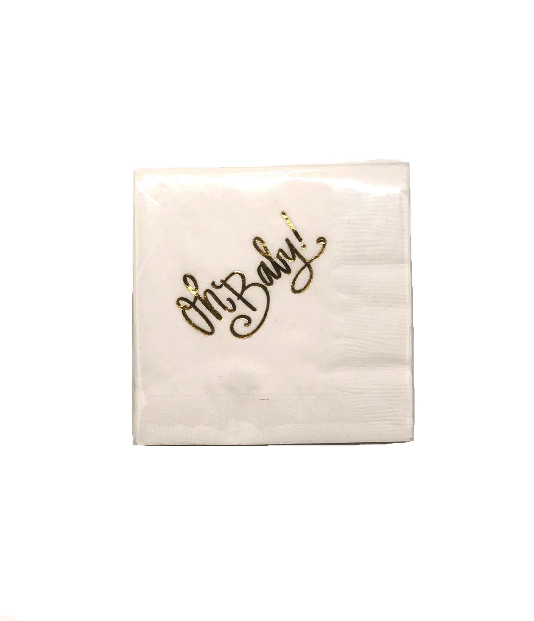 Oh Baby Napkins - Pickering Boxwood